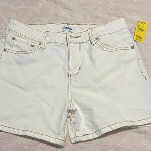ASOS Women's Cream Jean Shorts